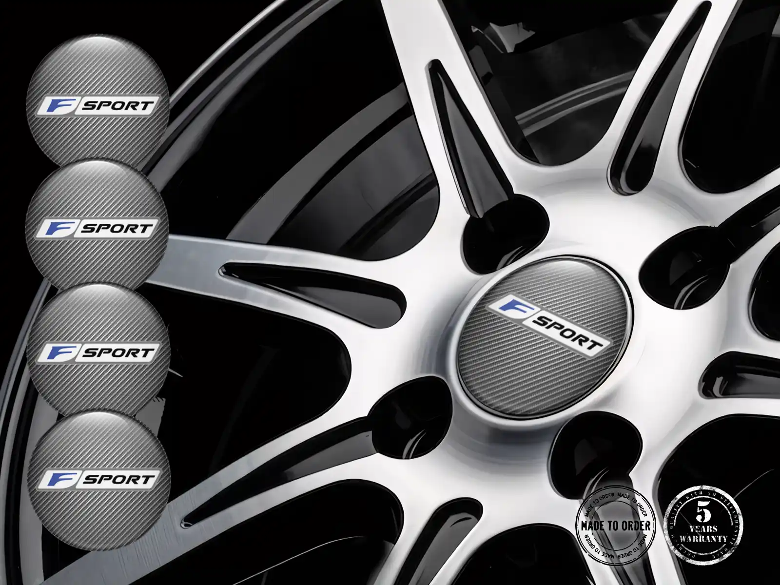 Lexus Insignias Bombadas Edición Pegatinas de Alta Calidad
